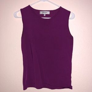 Sleeveless Tee (Purple)